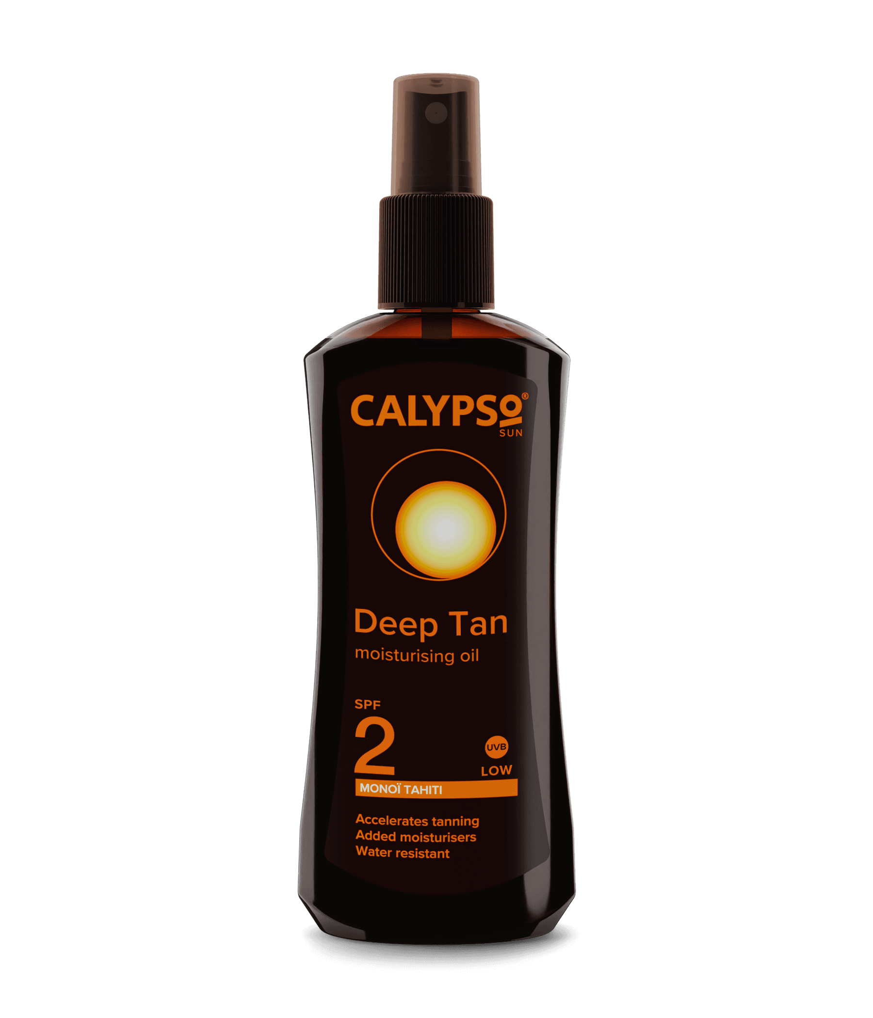 Calypso Deep Tanning Spray with MonoÏ de Tahiti SPF 2