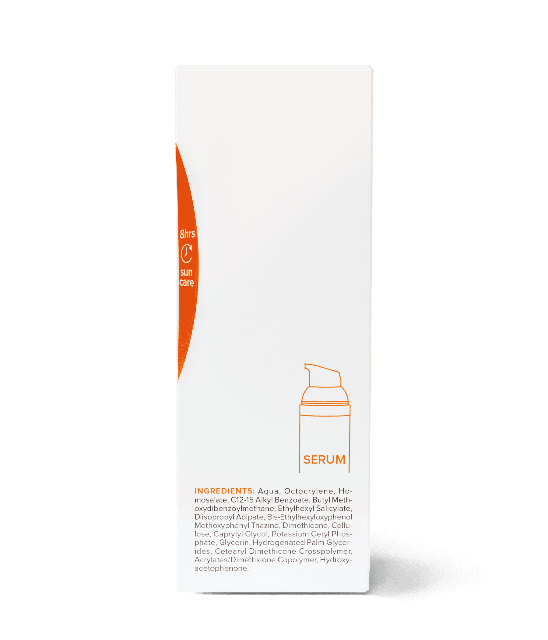 Calypso Once a Day Serum SPF50+ with vitamin c, box right side