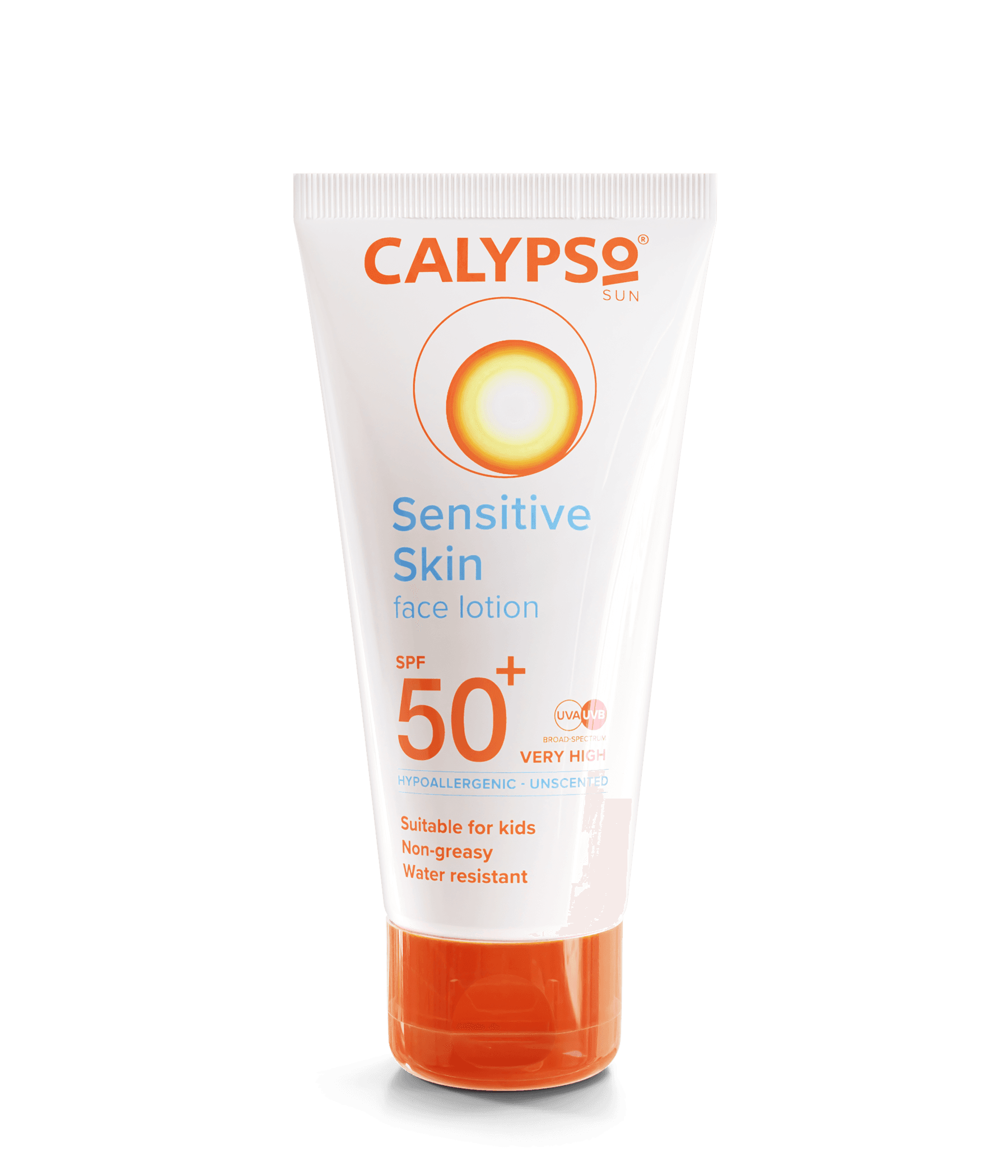 Calypso Sensitive Sun Lotion for Face and Neck SPF50+