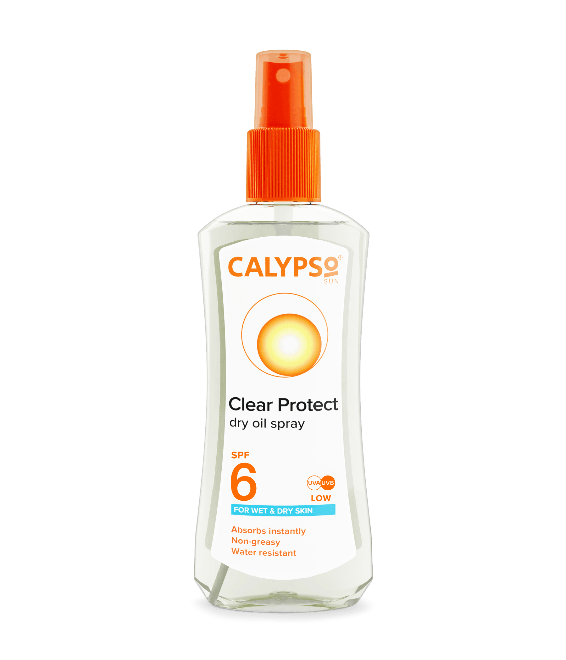 Calypso Dry Oil Spray SPF6 Wet Skin Spray