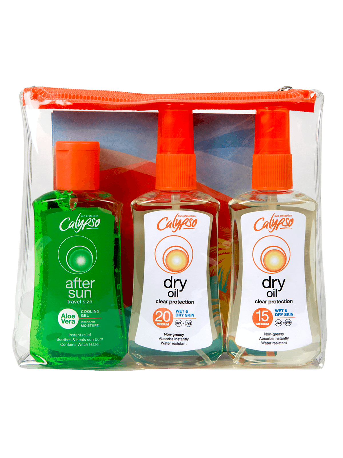 Travel Pack with Dry Oils